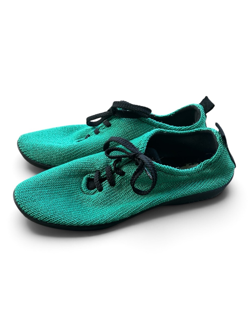Arcopedico LS Emerald Green Knit Lace Up Comfort Shoes Sneakers Size 42 - Picture 2 of 7
